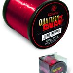 Ø0,30mm Quantum Quattron Salsa 2901m 7,70kg,17,00lbs átlátszó piros