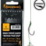 Browning Braid Feeder Leader Method Push Stop