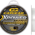 Catgear Xpower Mono Leader FC 50 m 120 lb előkezsinór