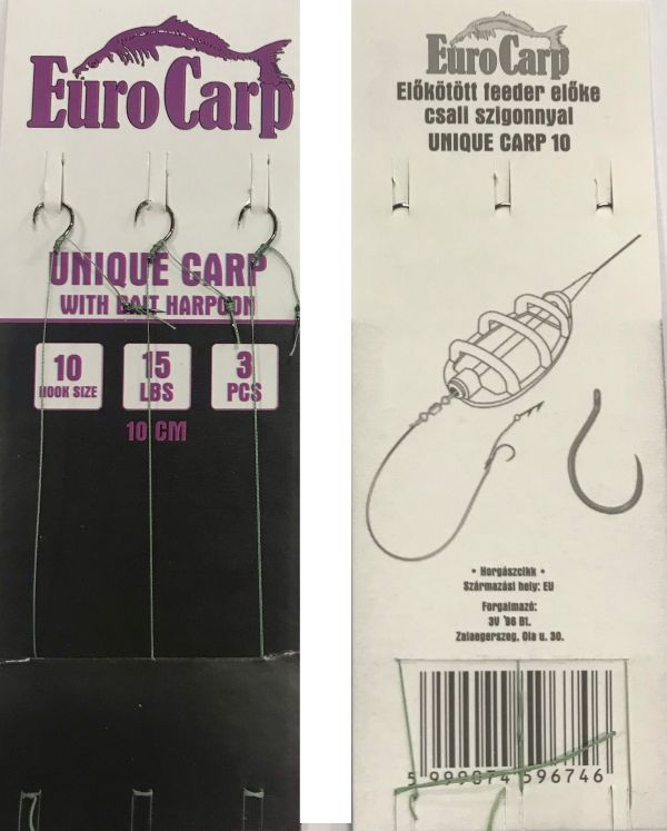 Eurocarp Feeder Csaliszigonyos Előke – Unique Carp