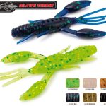 Rapture Ulc Alive Craw 5cm/1.8g Black 12 db, lágygumi csali