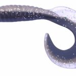 Rapture Fun Tail Grub 8.5cm black silver plasztik csali