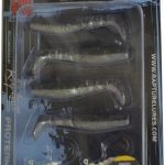 Rapture Slugger Shad Set 55geen Shiner 4+2 db/csg, műcsali szett