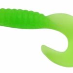 Trabucco Yummy Bait Curly Tail green chartreuse 8 db plasztik csali