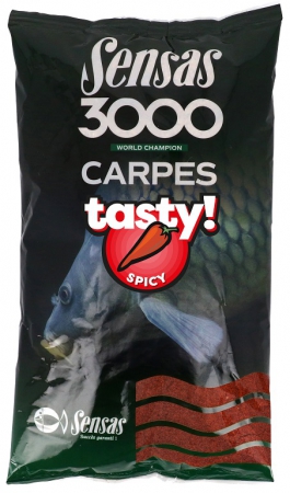 Etetőanyag 3000 Carp Tasty Spicy (ponty fűszer Robin Red) 1kg